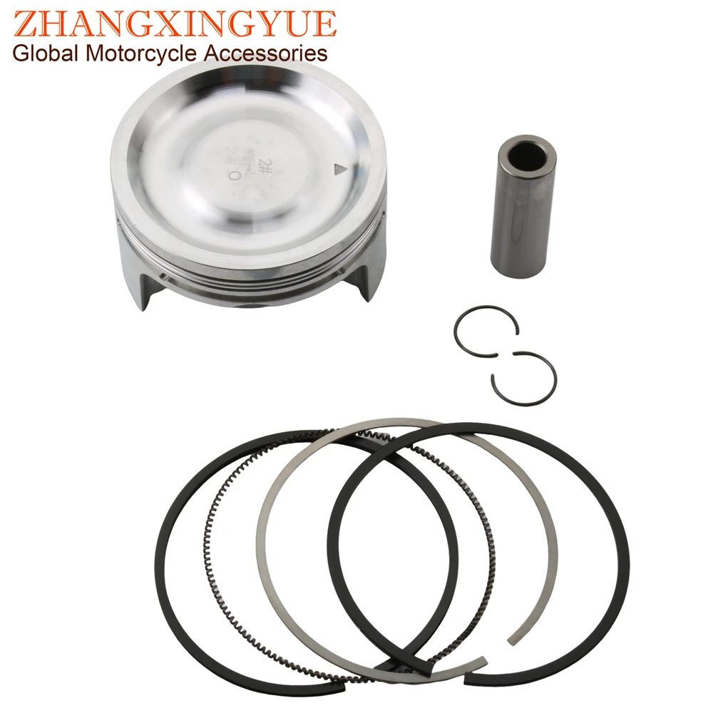 

75mm GTS300 GTV300 Piston Kit For Vespa GTS Super 300i GTV 300cc 4T Scooter Engine Parts 8764580001