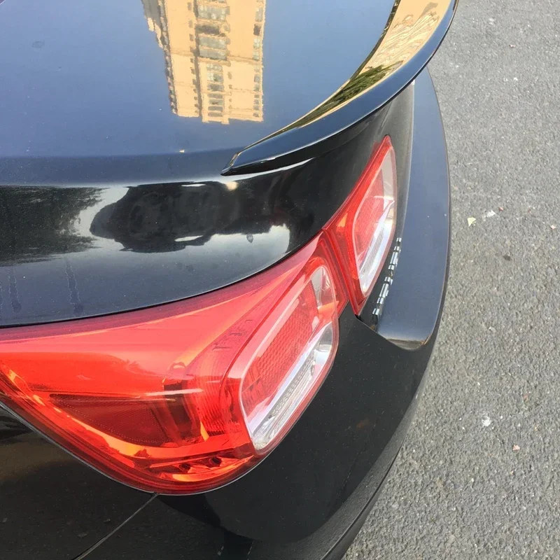 Für Chevrolet Malibu 2013 2014 2015 2016 2017 2018 2019 ABS Spoiler Grundiertes Auto-Heckflügel Heckklappenspoiler – Detail 4