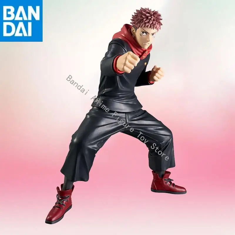 

В наличии оригинальная фигурка BANDAI NAMCO BANPRESTO jujutsukaisen Grandista Itadori Yuji из ПВХ, модель коллекционной фигурки, игрушка