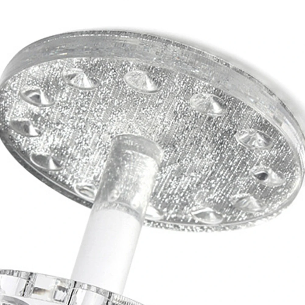 

Crystal Heart Shaped Art Pen Holder Silver Transparent Stand For Uv Gel Brush Nail Polish Tools Organizer Nail Brush Tool Stand