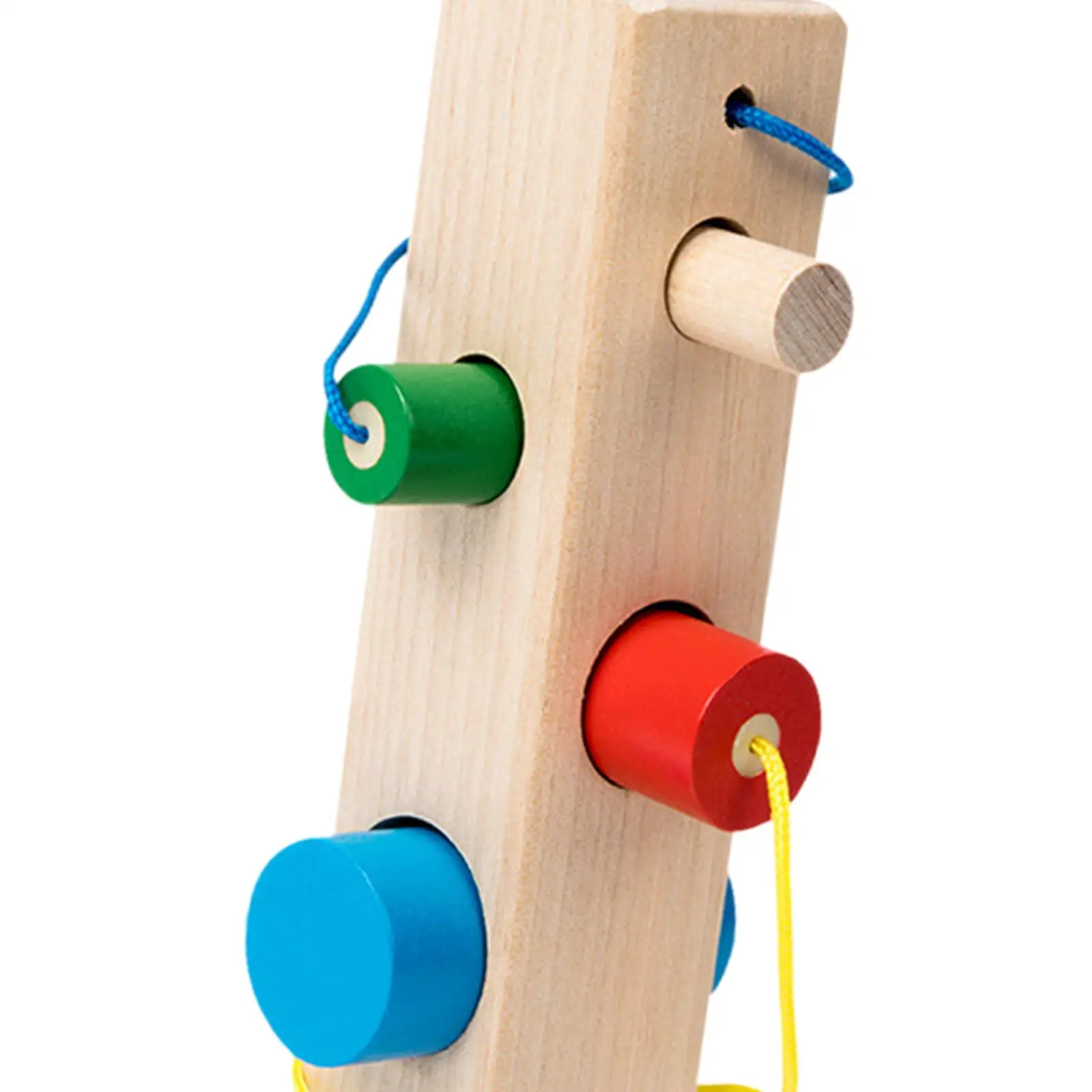 Brinquedo de Emparelhamento Cilíndrico, Montessori Shape Blocks, Coordenação Olho Mão, Atividade e Coordenação, Aniversário e Criatividade