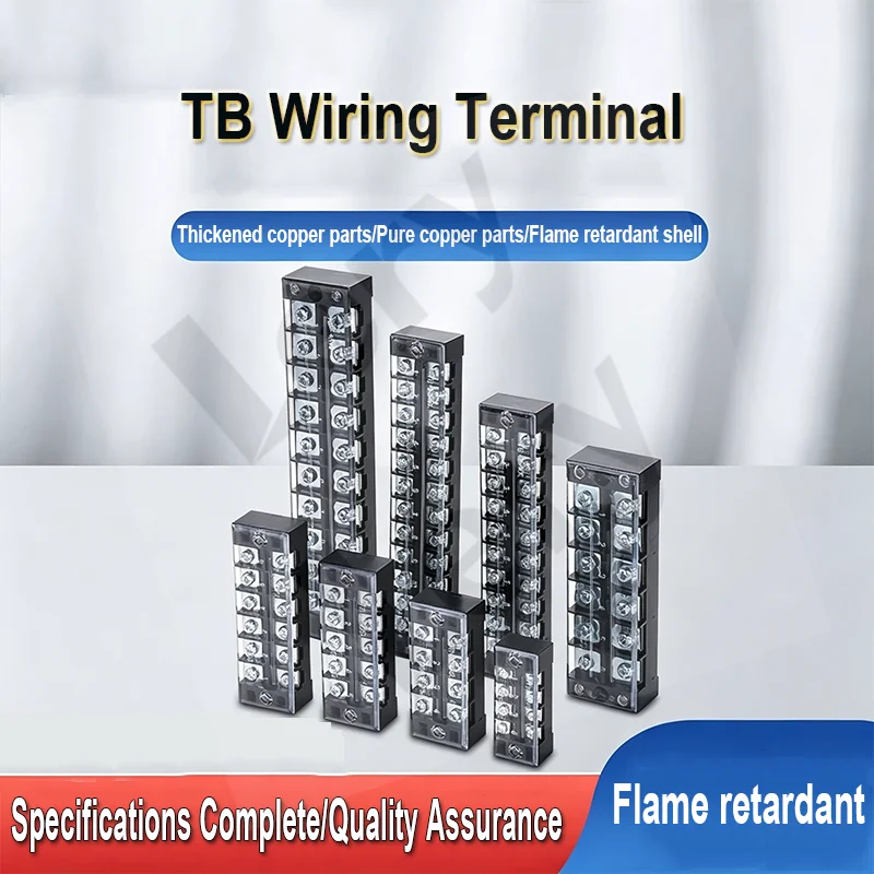 1PCS TB Terminal Block Terminal Block Wiring Column 1512/2512/4512/1503/2506 Distribution Box Connector Terminal Block