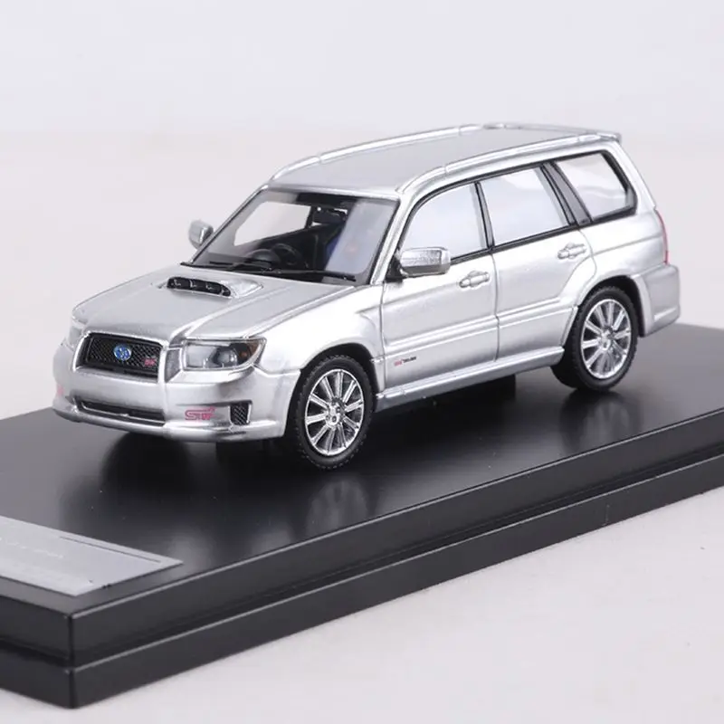 รถยนต์โมเดล Fiberrun 1/64 Forester STI รุ่น SG9 SUV ผลิตจากโลหะผสม ของเล่นรถยนต์จำลองขนาดเล็กสำหรับเด็ก