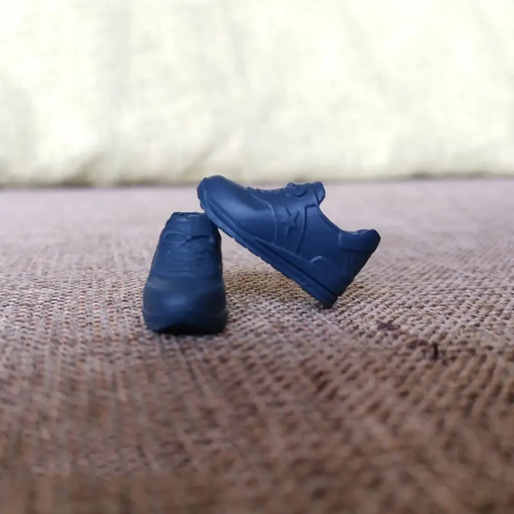 

Round Toe 30cm Sneakers Solid Color Sneakers 1/6 Shoes Flat Heeled Shoes Casual Shoes PVC Casual Shoes 2cm