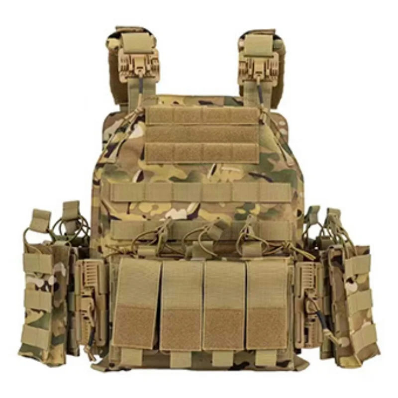 

High-Quality 1000D Oxford Cloth+PE Soft Board Tactical Quick Release Bulletproof Vest