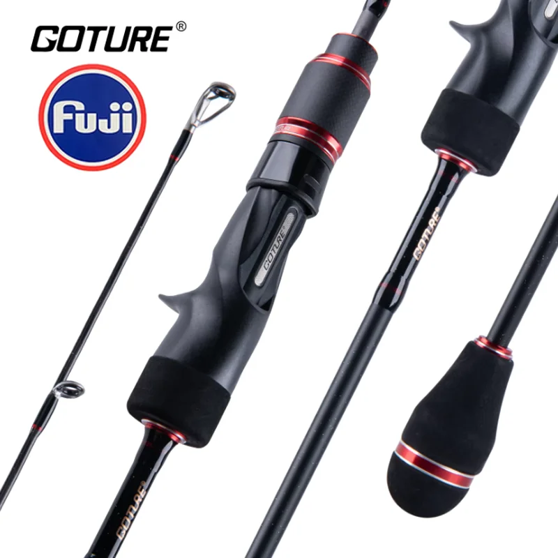 Goture Pollux Fuji Slow Jigging Fishing Rod Lure 1.83m Max 260g Spinning Casting 30T Carbon Fiber Sea Pole MC MLC MHC Power