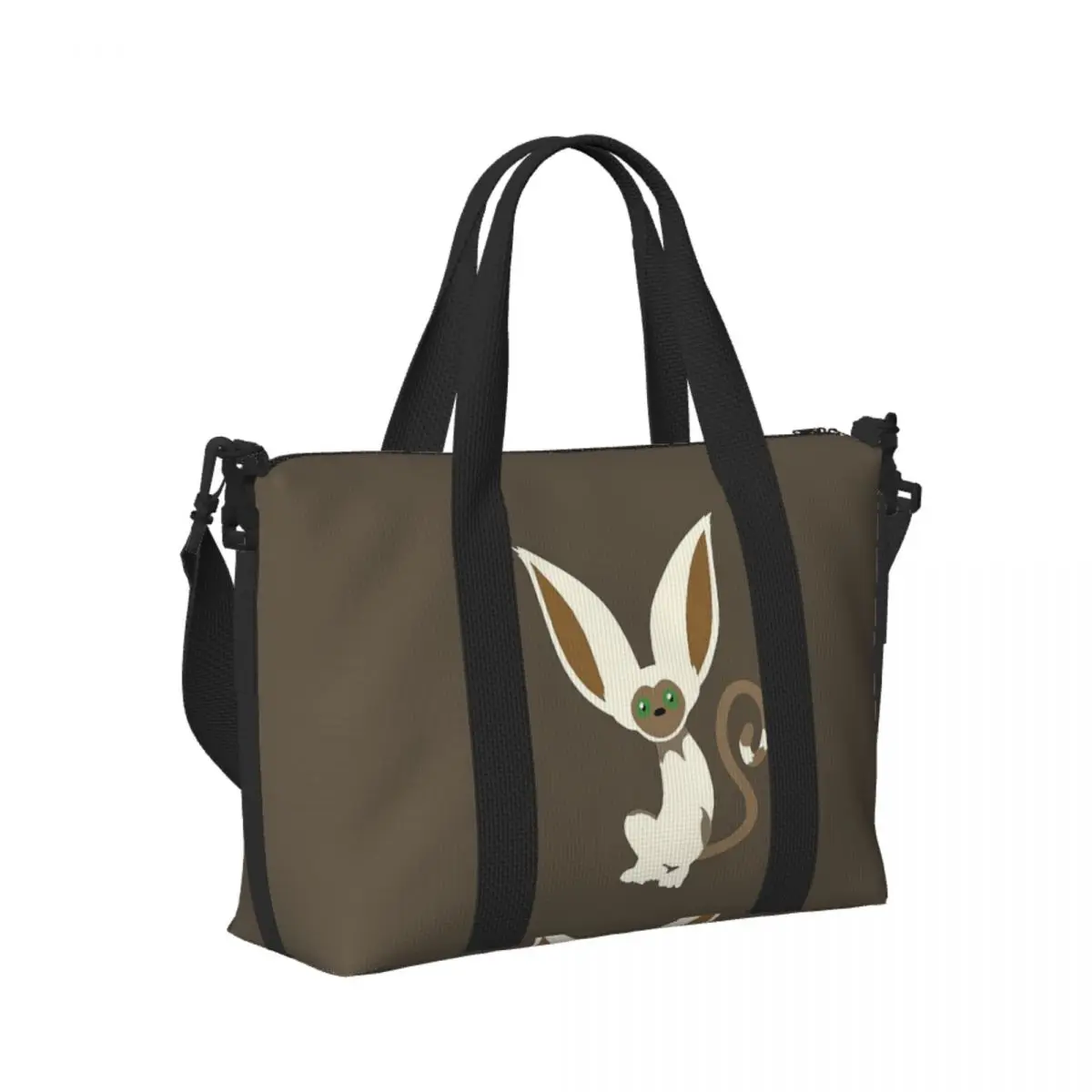 

Momo - Avatar The Last Airbender Пляжная дорожная сумка Большая вместительная сумка-тоут для спортзала Спортивная женская дорожная сумка для покупок