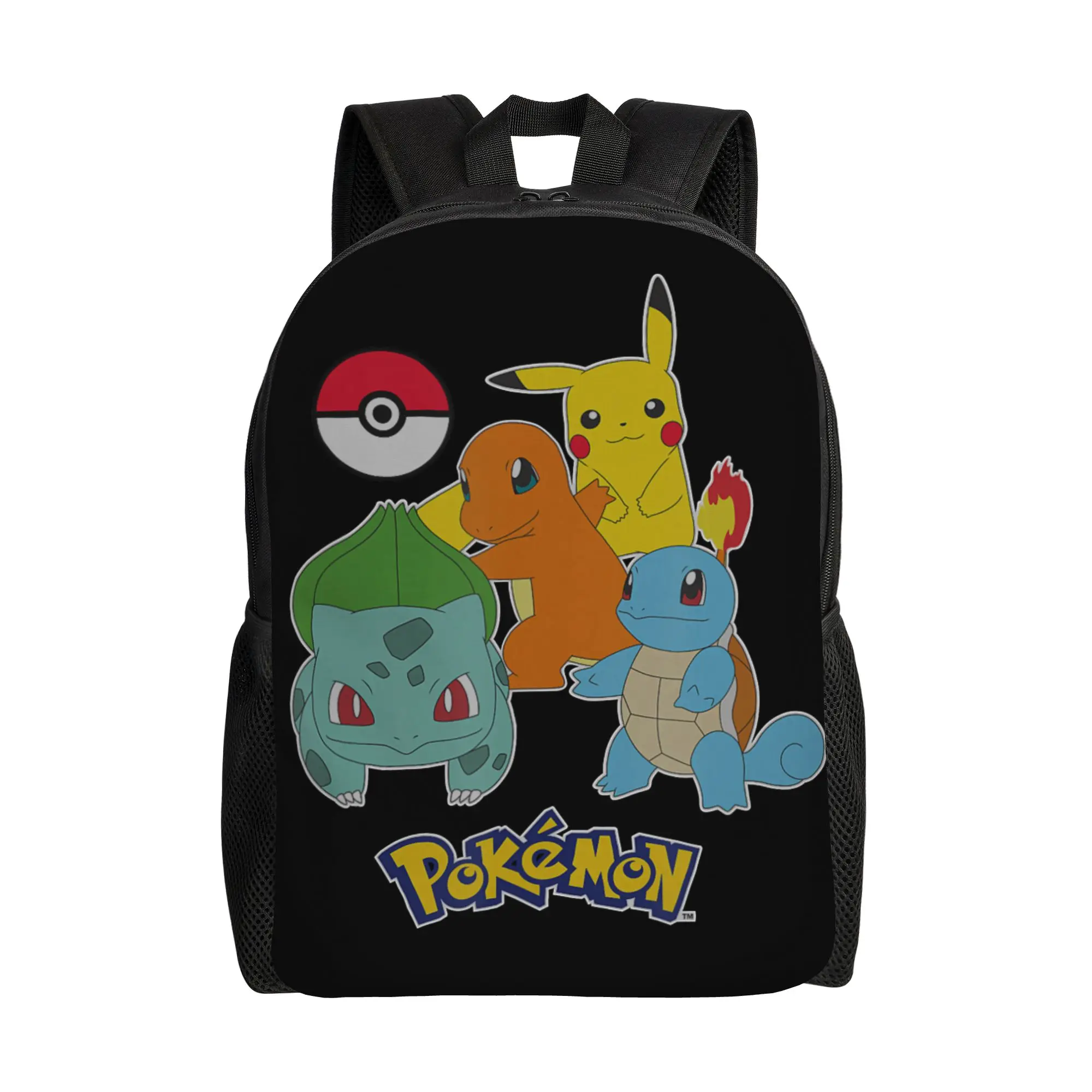 

Bandai backpacks Pokemon First Generation Group Shot Logo Daypack mochila Campus Large Capacity Rucksack