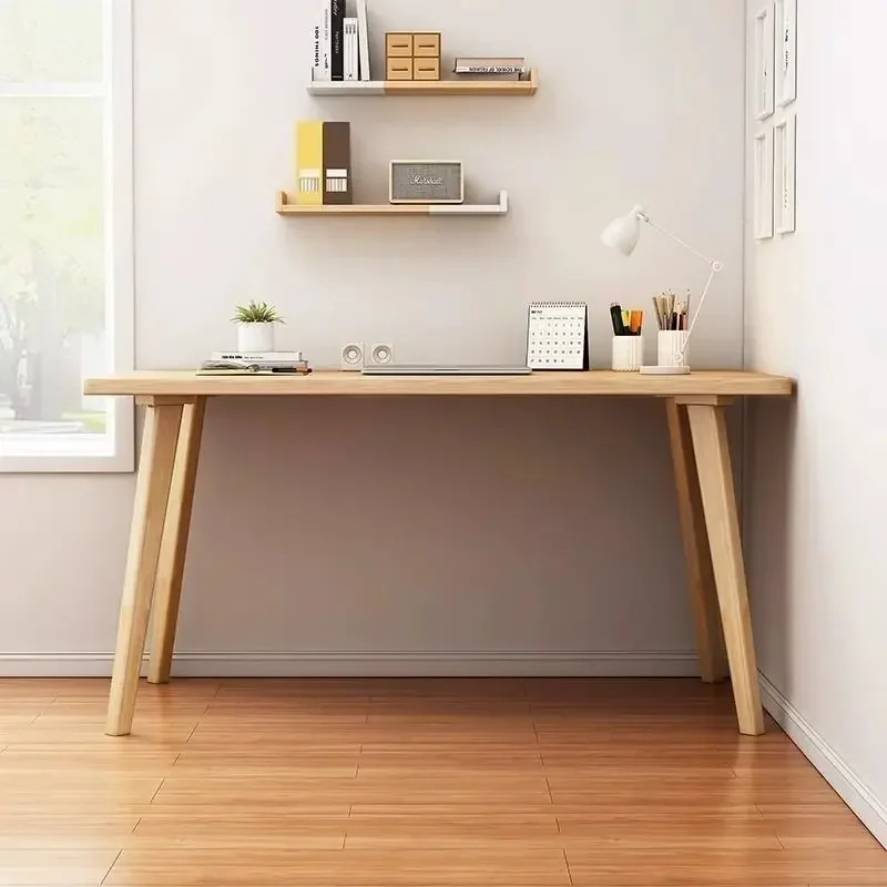 Escritorios de ordenador de esquina de madera nórdica, escritorio de juegos de lujo Para dormitorio de escritura Simple, Mesa moderna Para Notebook, muebles de oficina