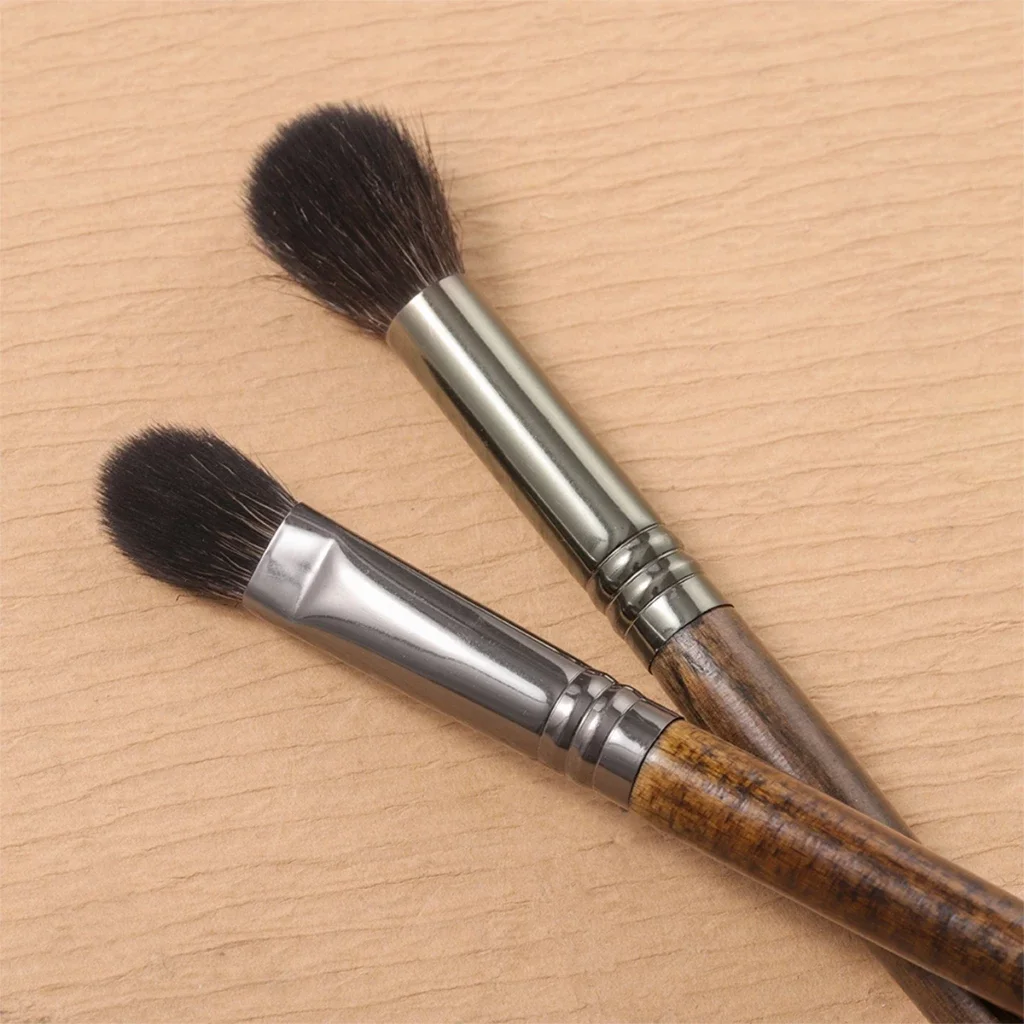 OVW Makeup brushes set Professional Natural goat hair brushes Eye Blender Concealer Powder Eyeshadow Highlighter Brush