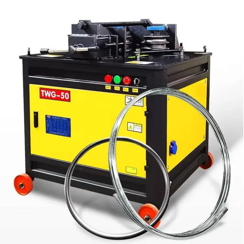 Portable Square Tube Bending Machine Customized Voltage 220V/380V/415V Round Steel Pipe Bender
