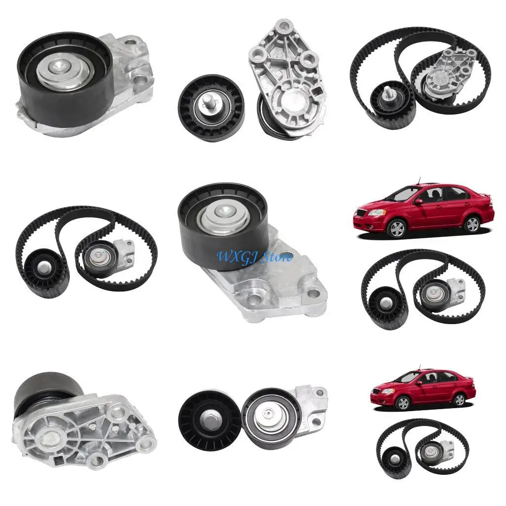 

37JE Timing Belt Component Set For 1.6L E-TEC 6V 93744703 25183772 96814098 96350526 96350550 Ensure Smooth Engine Operation