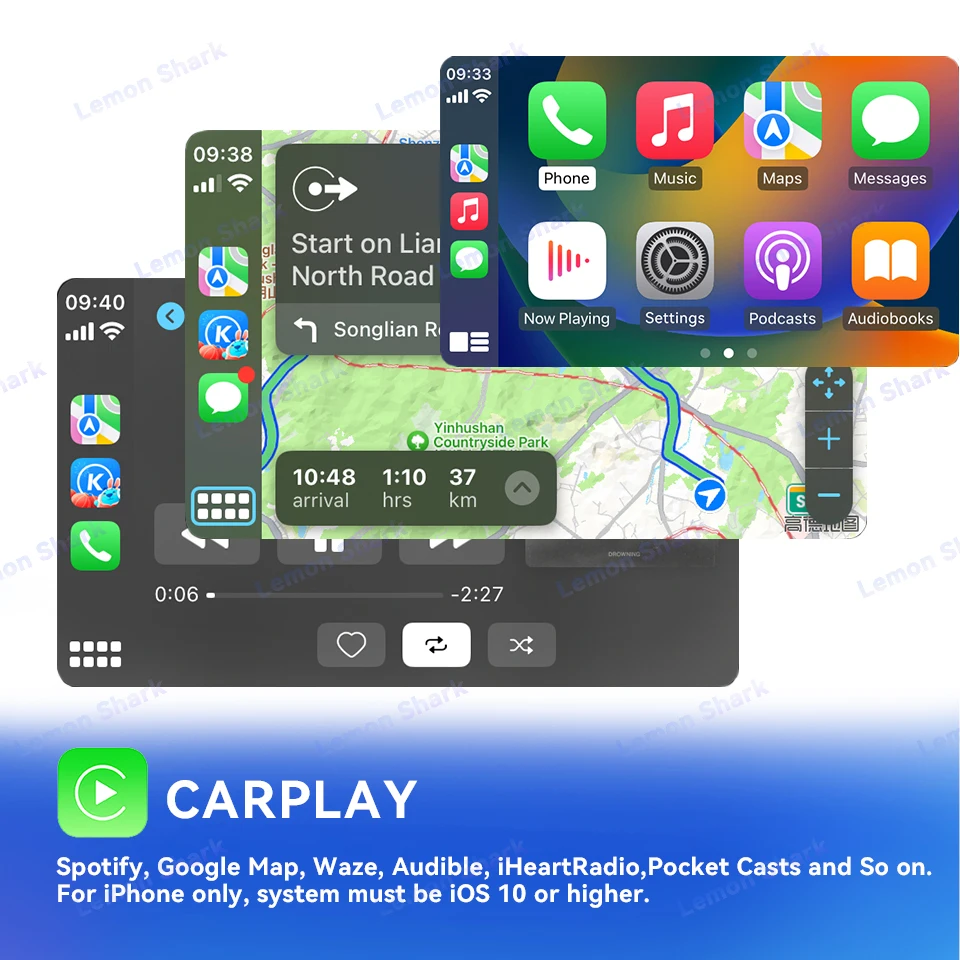 5GD035280B Noname Carplay Car Radio Android Auto 6.5 inch MQB MIB MirrorLink Stereo For VW Golf 7 MK7 VII Passat B8 Tiguan