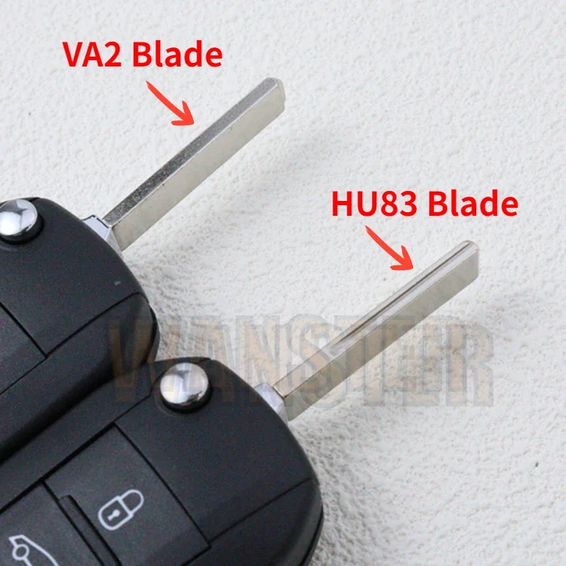 2 3 Bottons Car Key Fob Case Shell Housing for Peugeot 208 2008 301 308 508 5008 RCZ Expert for Citroen C-Elysee C4-Cactus C3