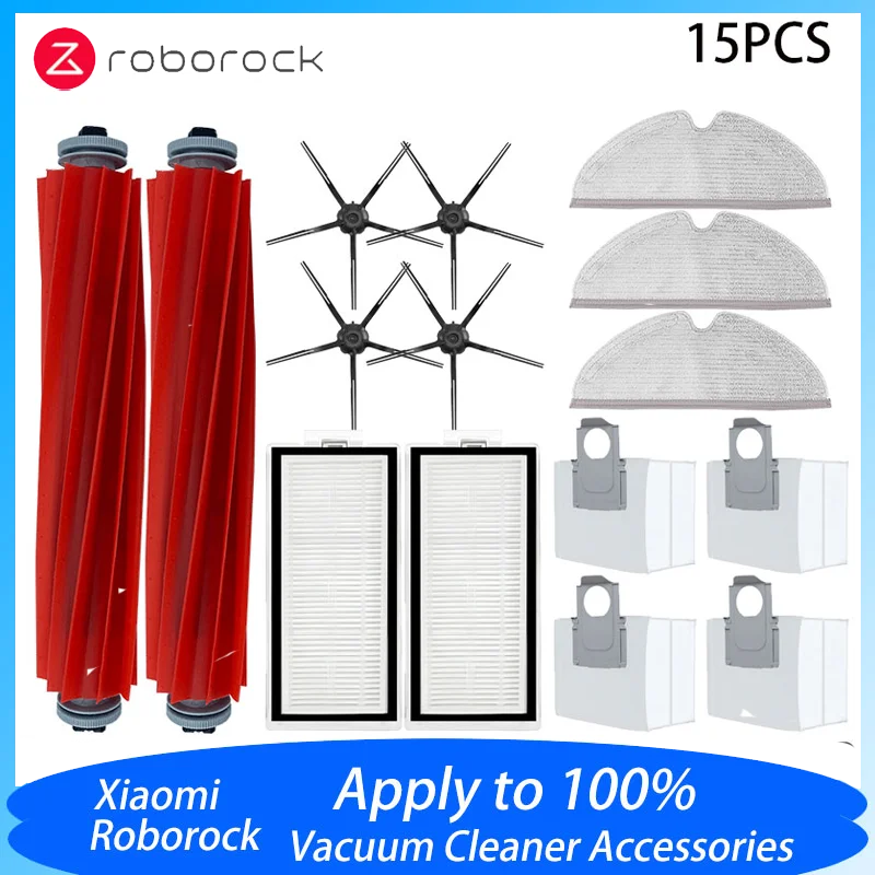 الفقرة Roborock Q7 Max / Q7 Max + / Q7 Plus / T8 إكسسوارات Cepillo الجانبية الرئيسية filtro Hepa fregona Robot repuestos de aspir