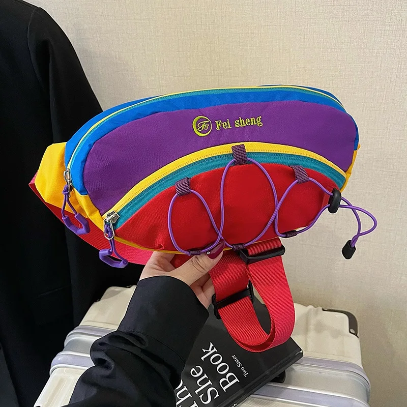 

Легкий нагрудный рюкзак в горном стиле, новая модель 2025 года для походов и велопрогулок