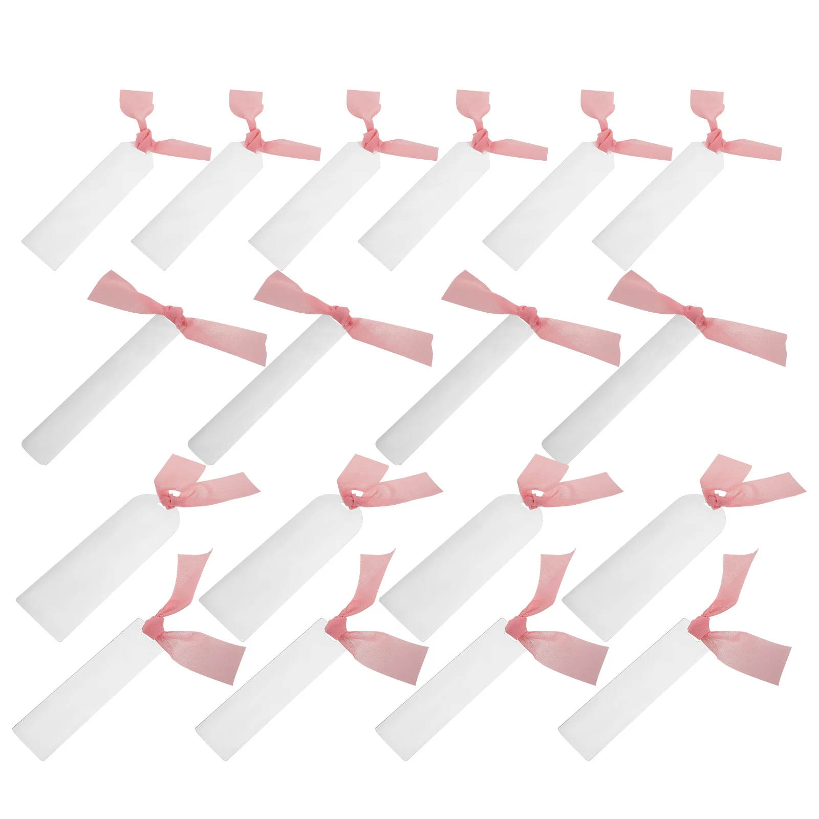 

40pcs Clear Acrylic Bookmarks Blank Transparent Page Markers For Diy Crafts Sublimation Projects Hanging Tags Labels Name Card