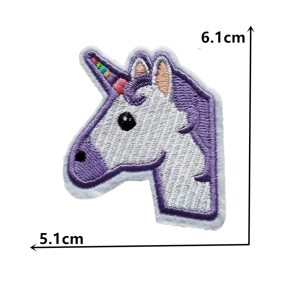 Cartoon Animal Pattern Embroidery Cloth Patch Hot Melt Adhesive Ironing Clothing Patch Patches for Clothing