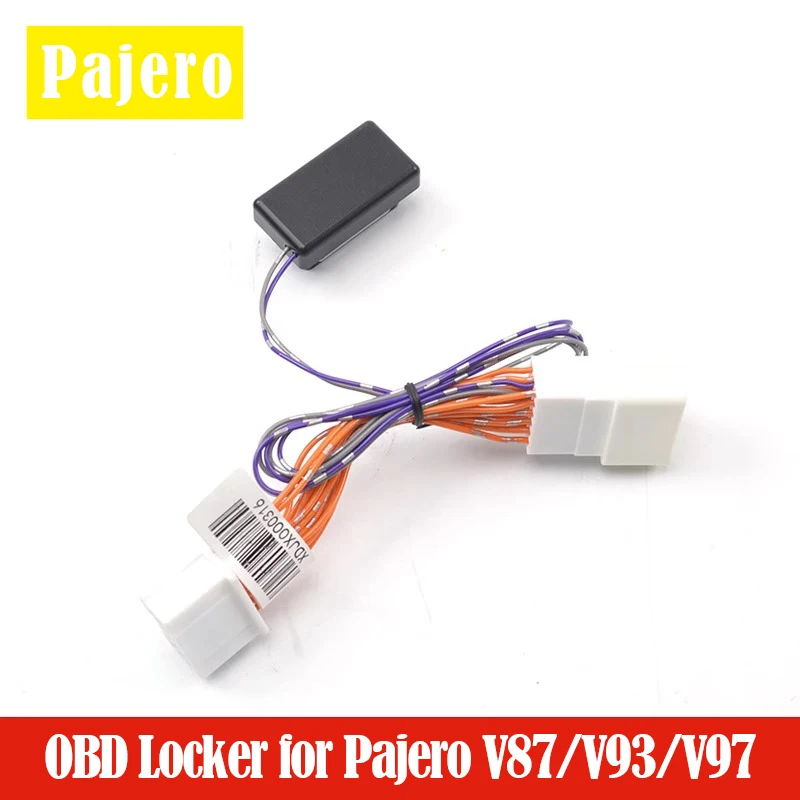 For Mitsubishi Pajero Montero OBD automatic locking V97 V93 OBD adapter cable central control driving locking device module