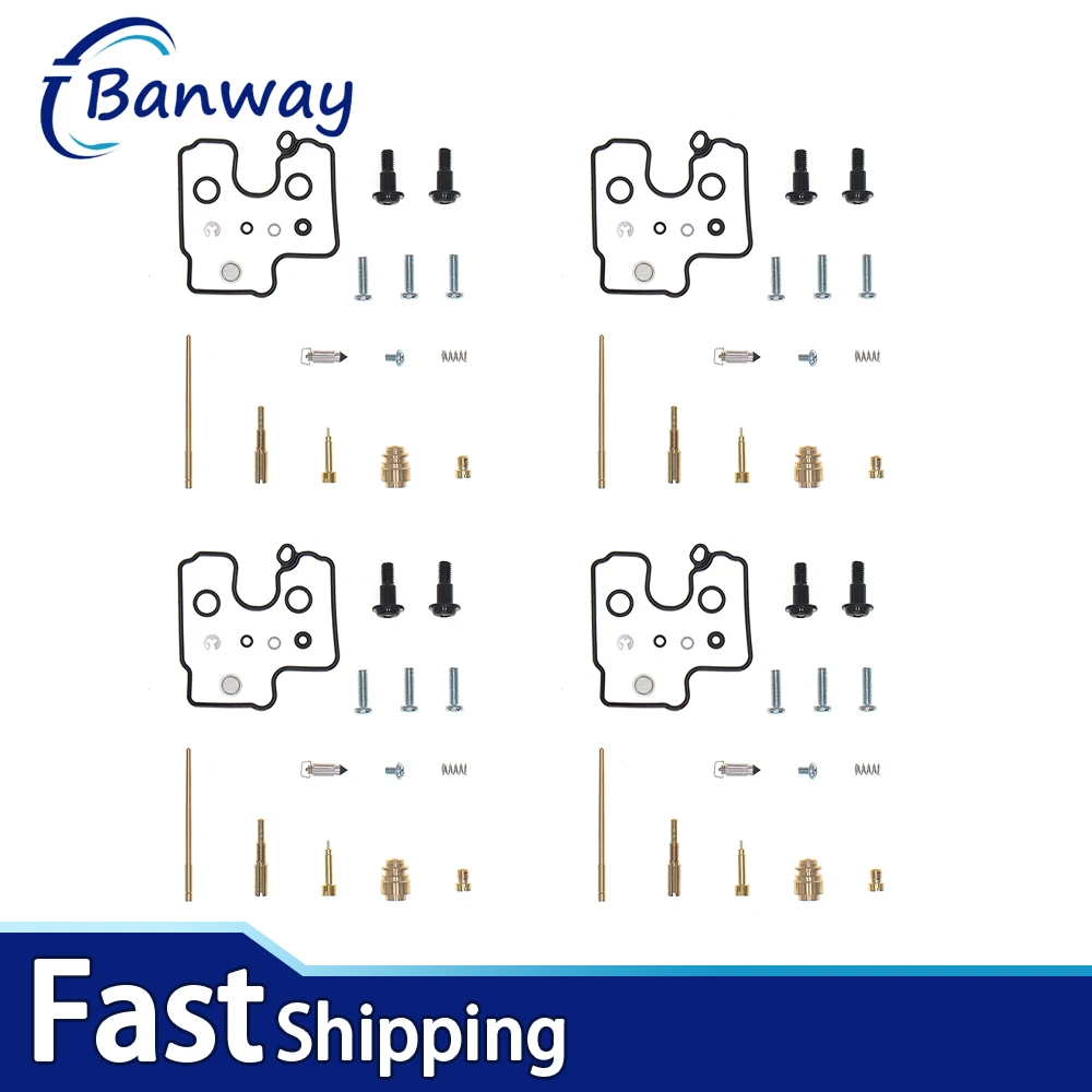 

For Kawasaki ZX600 ZX6R ZX-6R ZZR Ninja 2000–2008 Carburetor Jets Rebuild Kit Carb Repair Set