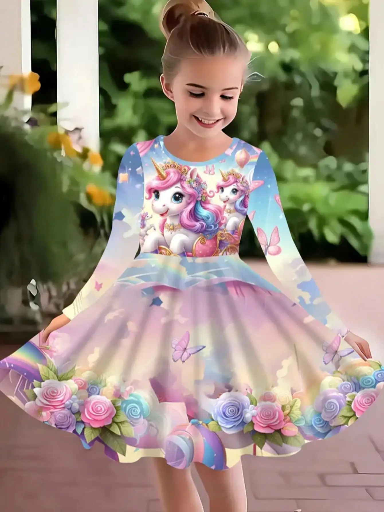 unicorn princess dress MYRISAM Costume Birthday Pageant Party Dance Performance Carnival Long Maxi Tulle Fancy Up Outfits Pink 4-5T : Clothing, Shoes & Jewelry so why shouldnt she dress like one Princess Unicorn Dress Up Adults