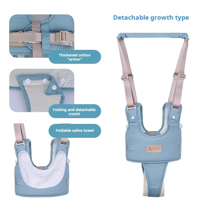 유아 걷기 학습 벨트, 손 잡는 로프, 아기 걷기 날개, 사계절 사용 가능