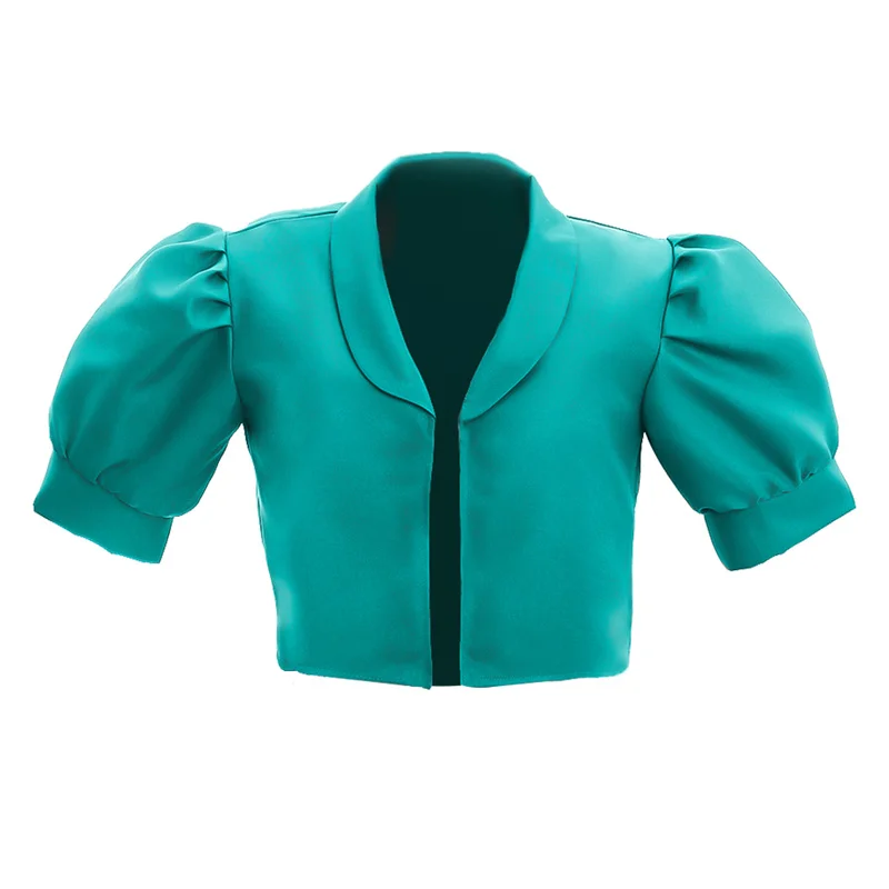 

Steven Universe Cosplay Costume Pearl Green Star Coat Jacket Uniform