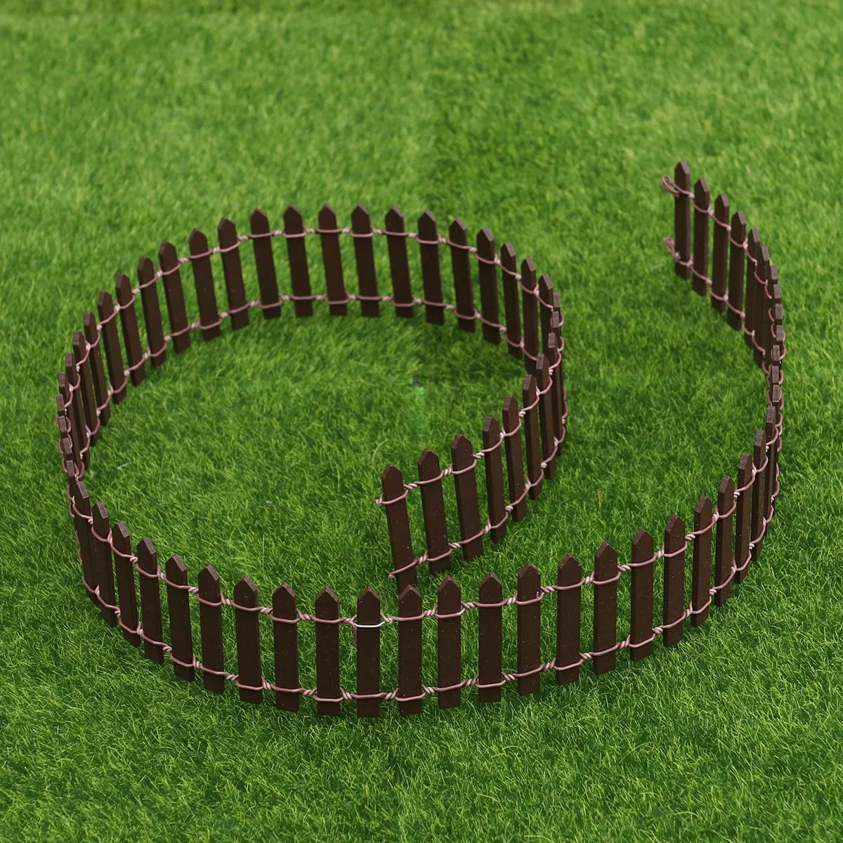 

Mini Wooden Miniature Fence Mini House Fairy Garden Micro Landscape Plant Pot Decoration Bonsai Ornament Fairy Garden Fence