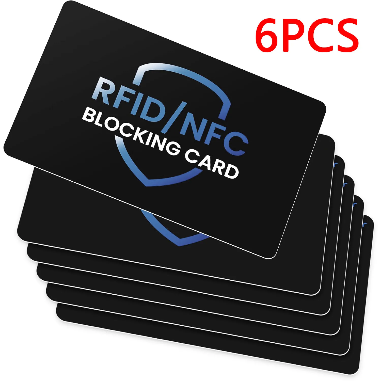 RFID Blocking Card, One Card Protects Entire Wallet for Women, Credit Debit Card Protector, Anti-Theft NFC Contactless Blocker