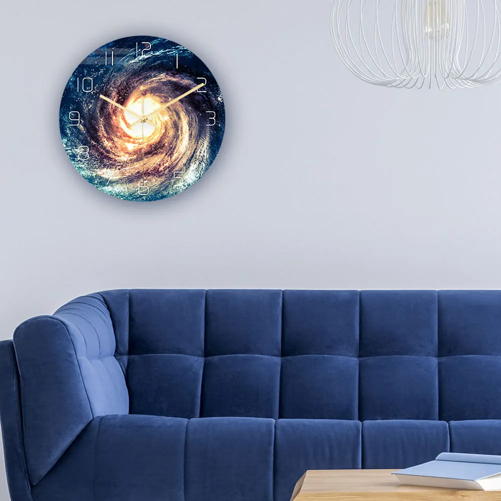 

Acrylic Wall Clock Silent Movement Bedroom Living Room Decorative Creative Household Round Clock No Cc018