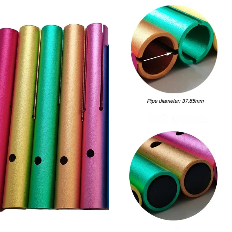 Portable Whoosh Pipe Children Beginners Meditation WAH-WAH-TUBE Sound Therapy Musical Percussion Instruments Accessories