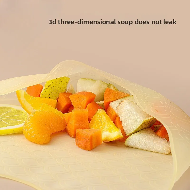 Bavaglino per mangiare il bambino Tasca per saliva in silicone per bambini, Tasca per riso per bambini Bavaglino tridimensionale impermeabile Super morbido senza risciacquo