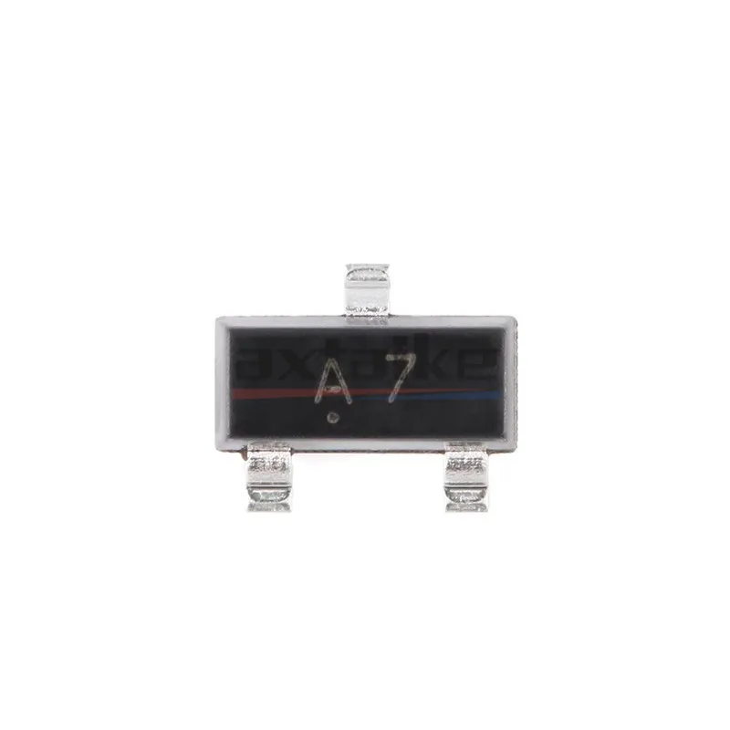 100PCS BAW56 BAV70 BAV99 A1 A4 A7 SOT23 A1W A4W A7W SMD 85V 70V 200mA 스위칭 다이오드 트랜지스터 BAW56LT1G BAV70LT1G BAV99LT1G