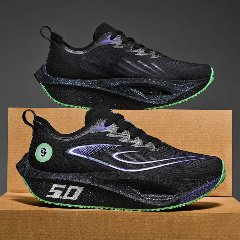 

Мужская спортивная обувь, новинка 2023 года, профессиональные марафонские легкие удобные кроссовки с отскоком, противоскользящие тренировочные кроссовки