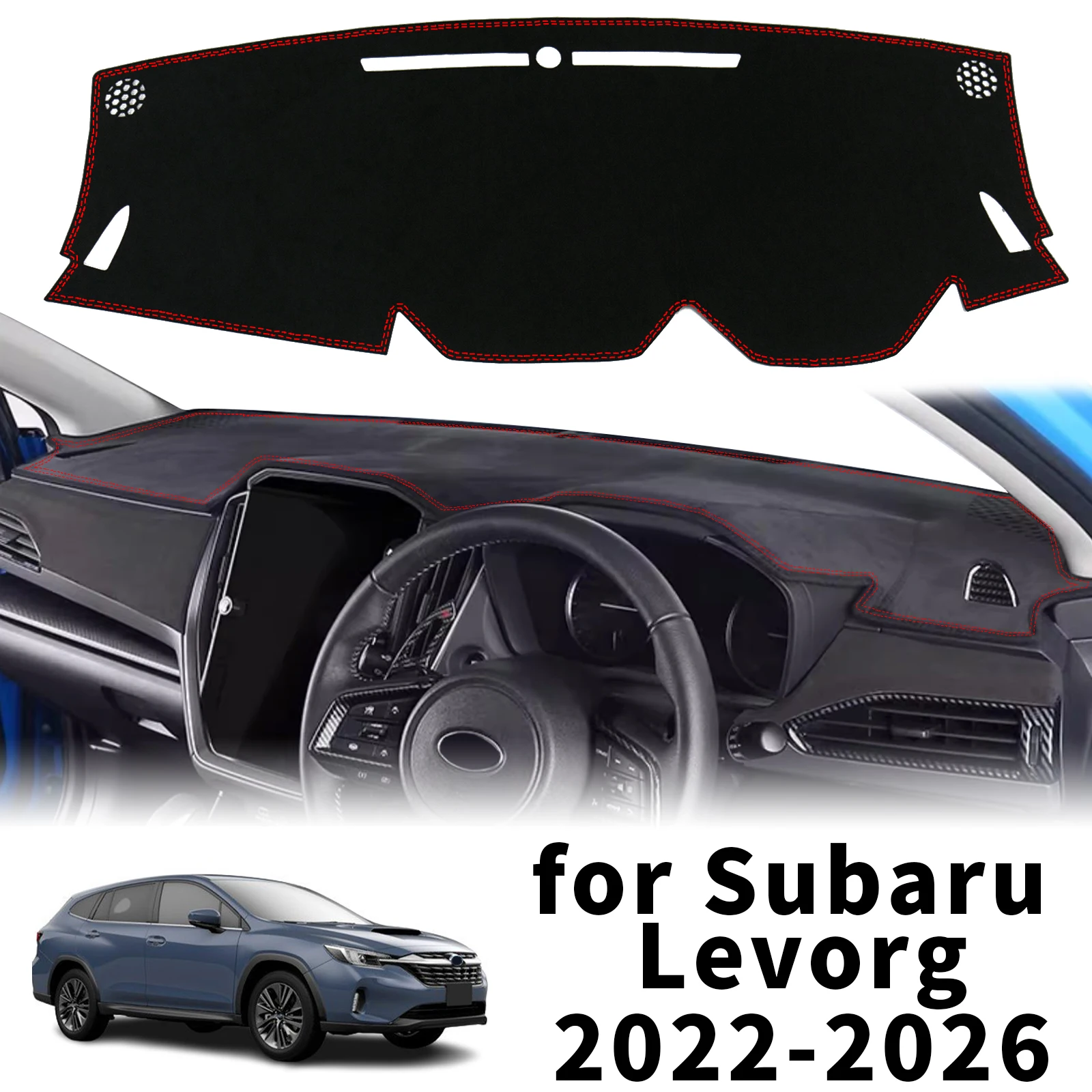 

fit for Subaru Levorg 2022 2023 2024 2025 2026 Dashmat Dashboard Cover Pad Protective Carpet Car Accessories DashMat Sunshade