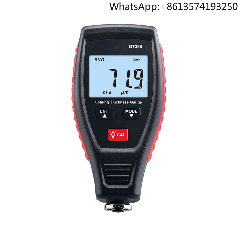 

GOYOJO GT235 Coating Thickness Gauge 0~1800um/70.8mil/1.8mm Automobile Manufacturing Metal Width Measuring Instruments