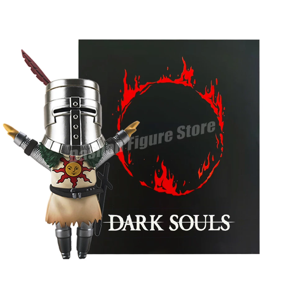 Figurine d'action Dark Souls, Solaire d'Astora, The Fire Keeper, Collection en PVC, Ornements de bureau, Jouets modèles, Cadeaux pour enfants, 10cm