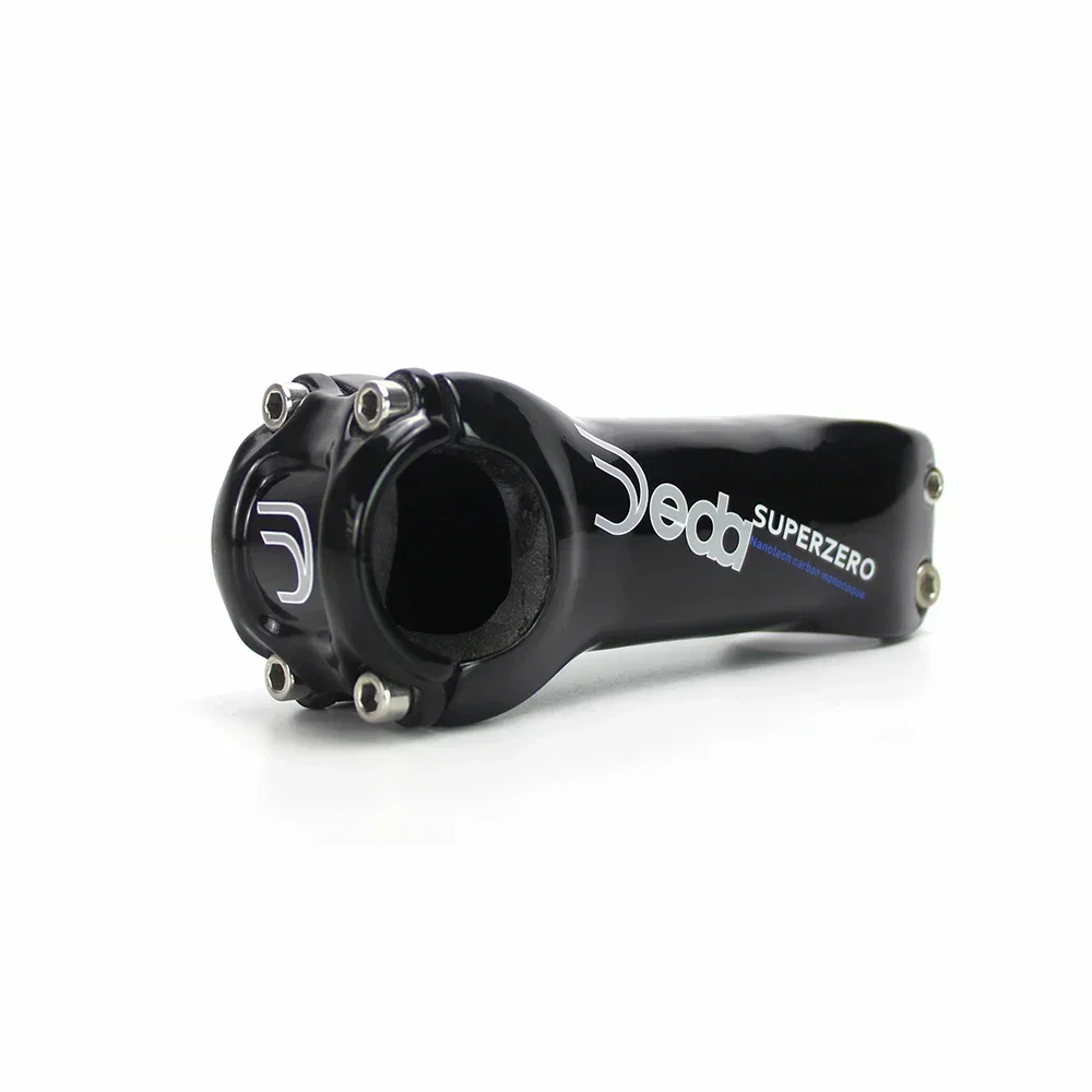 DEDA  Full Carbon Black Color  Stem Ultra Light 6 Degree 17 Degree 60mm-130mm Stem Mountain Bike Road Bike Stem