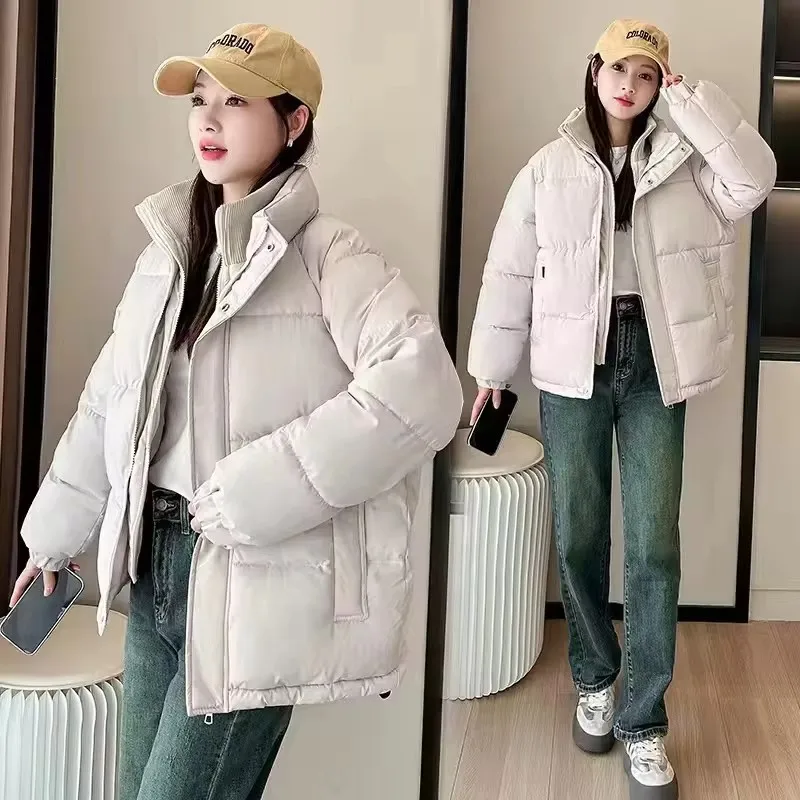 2025New hiver femmes veste Parkas femme vers le bas coton pardessus épais chaud faux deux pièces coton vestes femme vêtements d'extérieur décontractés
