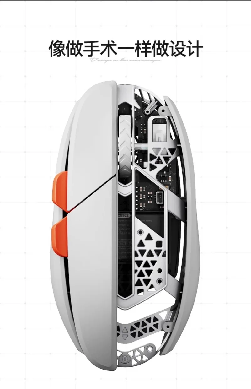 ماوس ألعاب HYPACE Falcon للرياضات الإلكترونية، سماعة لاسلكية تعمل بالبلوتوث، ثلاثي الأوضاع للمكتب، خفيف الوزن 3950 #2