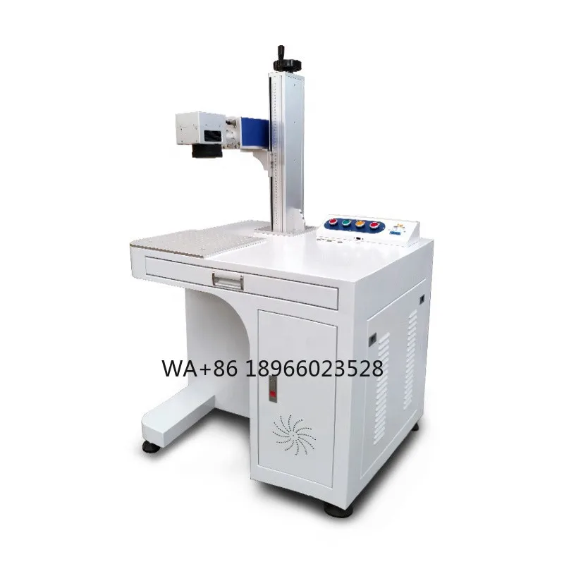 

100W Cabinet Style Marking Machine Water Cooling Engraving Metal Wood Paper Stone MDF Rubber Supports AI LAS BMP Formats