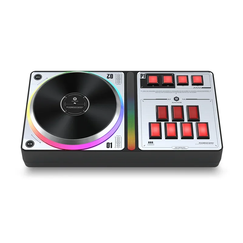 PHOENIXWAN Gamepad Gaming Controller Nächsten-generation DIY für Beatmania IIDX BMS G2R LR2 Rhythmus Spiel Controller