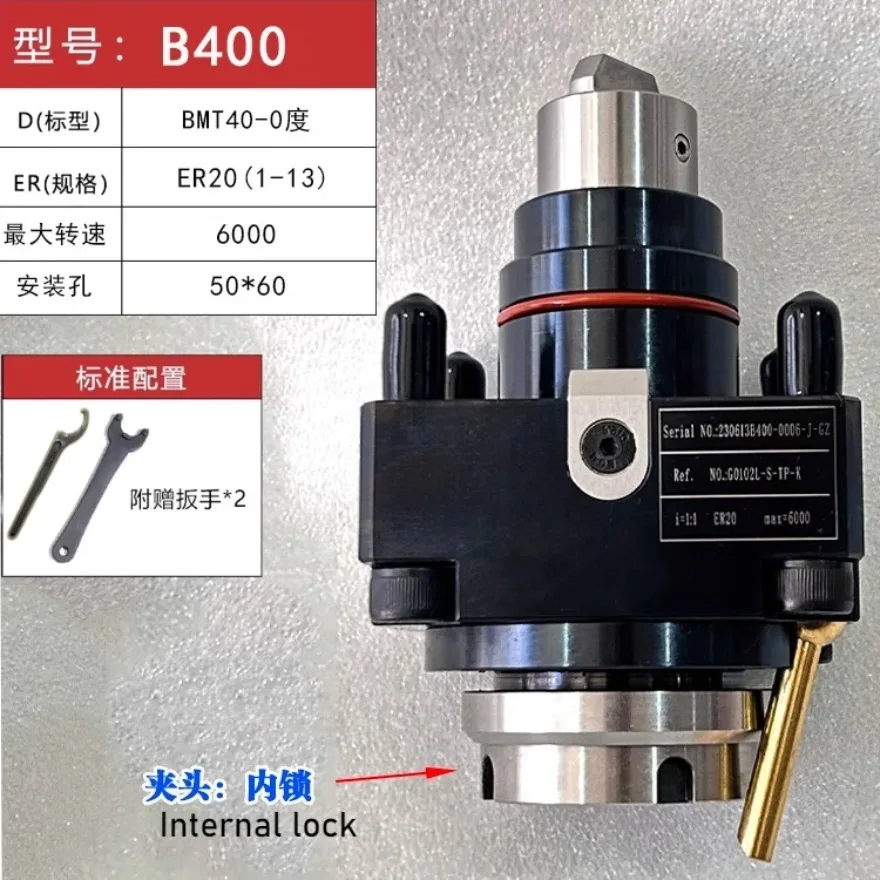 Turret Tool Turning And Milling Power Head BMT40 BMT45 BMT55 BMT65 Radial Z Axis 0 ° Tool Holder