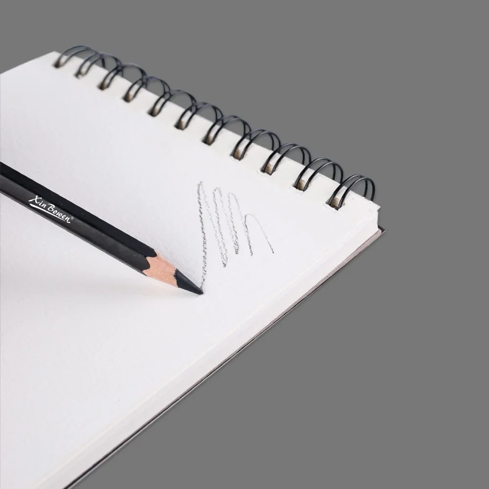 Professional Sketchbook A3 A4 A5 Drawing Pad 30 Sheets 160 GSM Acid-Free Paper Artist Sketch Book for Pencil Charcoal Art Supply