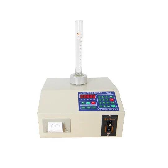 

HY-100 Gravity Powder Particle Vibration Tap Bulk Density Test Auto Tap Volume Tapped Density Tester Meter