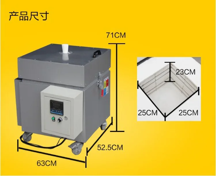 School used top-loading electric pottery kilns