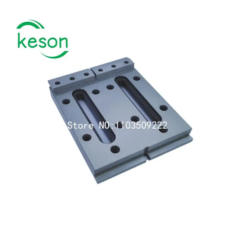 Imagem -04 - Fio de Corte de Palete Wedm Jig Tools Luminária de Aço Inoxidável 120*100*15 mm Z024