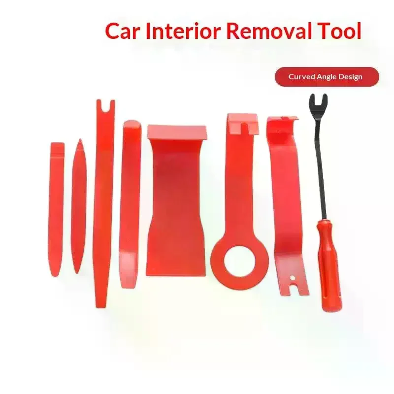 8Pcs Car Disassembly Tool Kit Car Hand Tool Set Stereo DVD Repair Tool Dashboard Removal Tool Interior Plastic Trim Panel