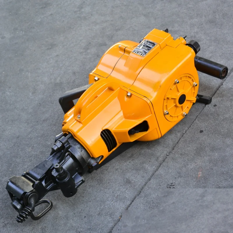 Internal Combustion Rock Drill Mine Blasting Hole Drilling Machine Portable Rock Breaking Pick Mining Construction Industrial