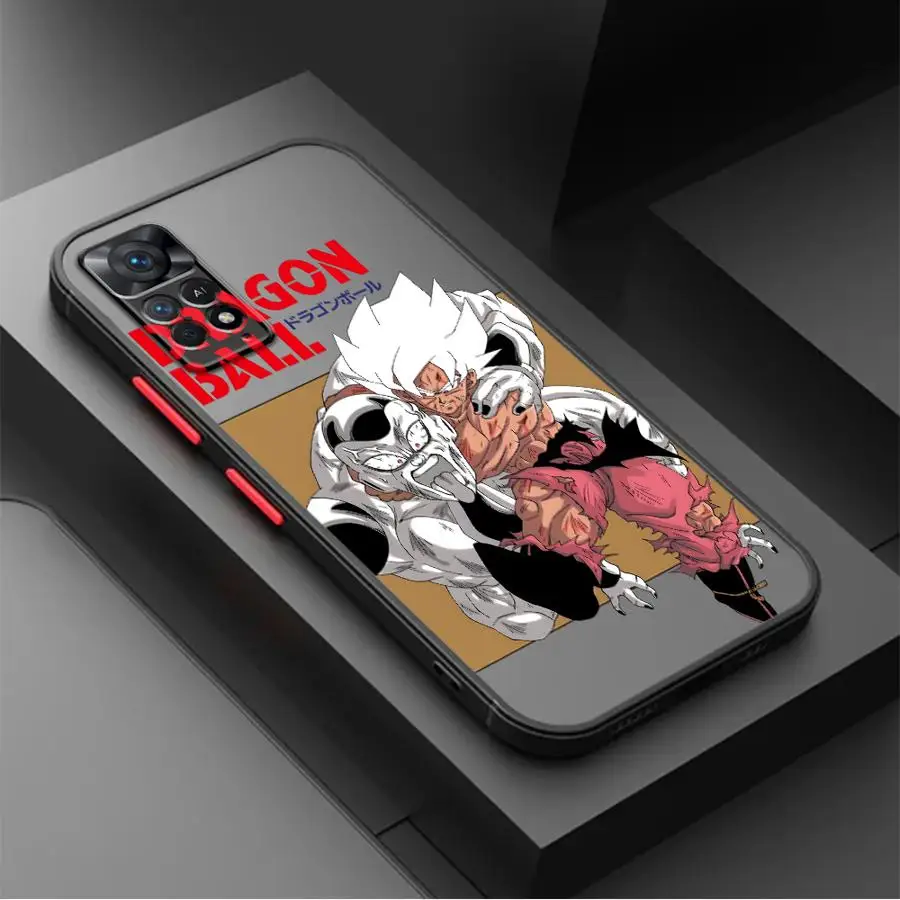Dragon Ball Frieza Back Phone Cover Case for Xiaomi Redmi Note 7 10S 8T 13 14 12 Pro Plus 12s 8 9 10 11 Pro 11S 9S #4